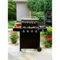 4-Burner Gas Grill with Side Burner