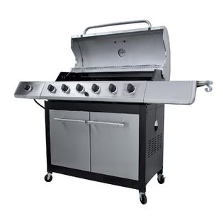 Char-Broil 6-Burner Gas Grill with Side Burner
