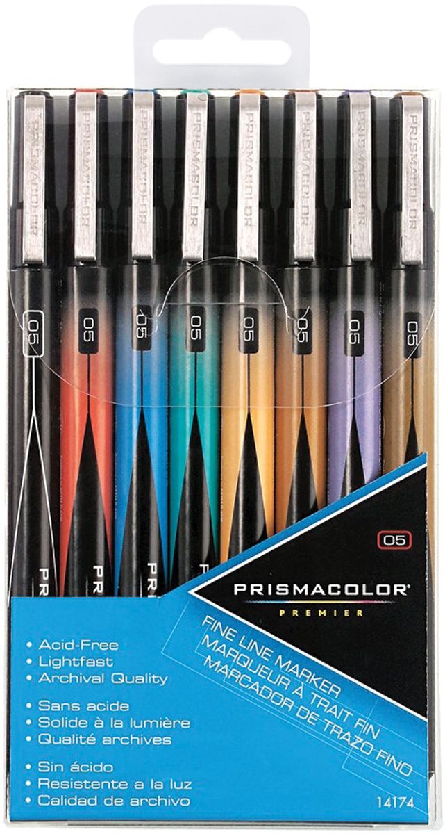 Sanford Prismacolor Premier Markers, 8/Pkg, Fine Line, Assorted Colors at Sears.com