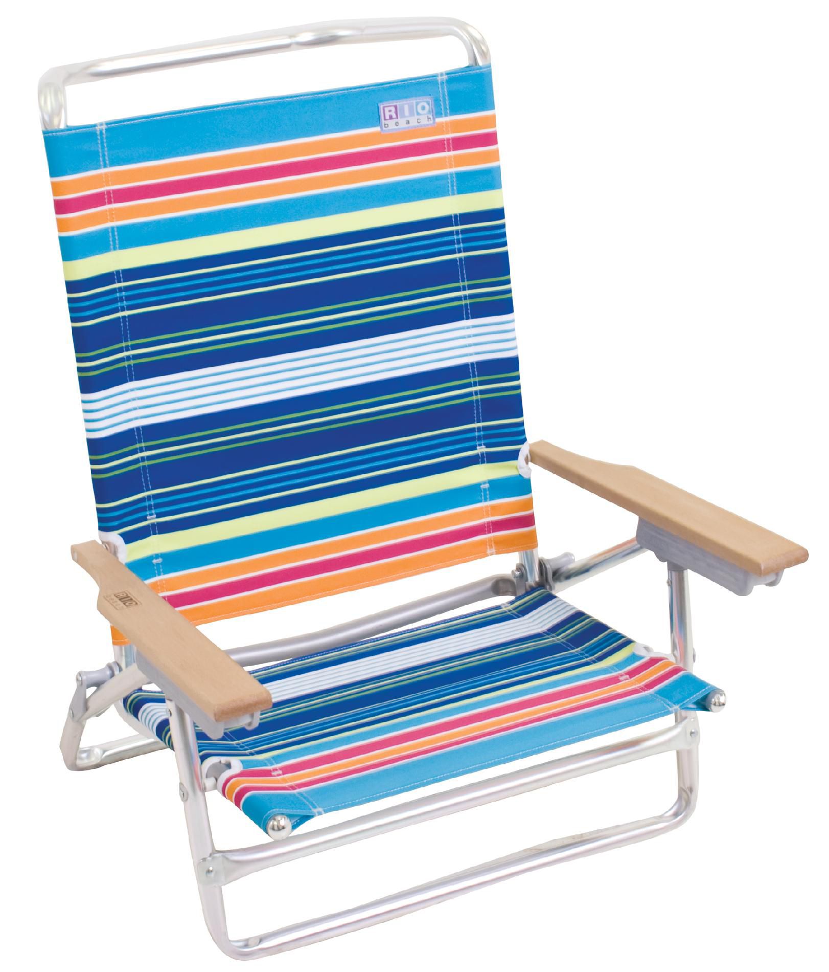 5 Position Highback Deluxe Beach Chair at Kmart.com