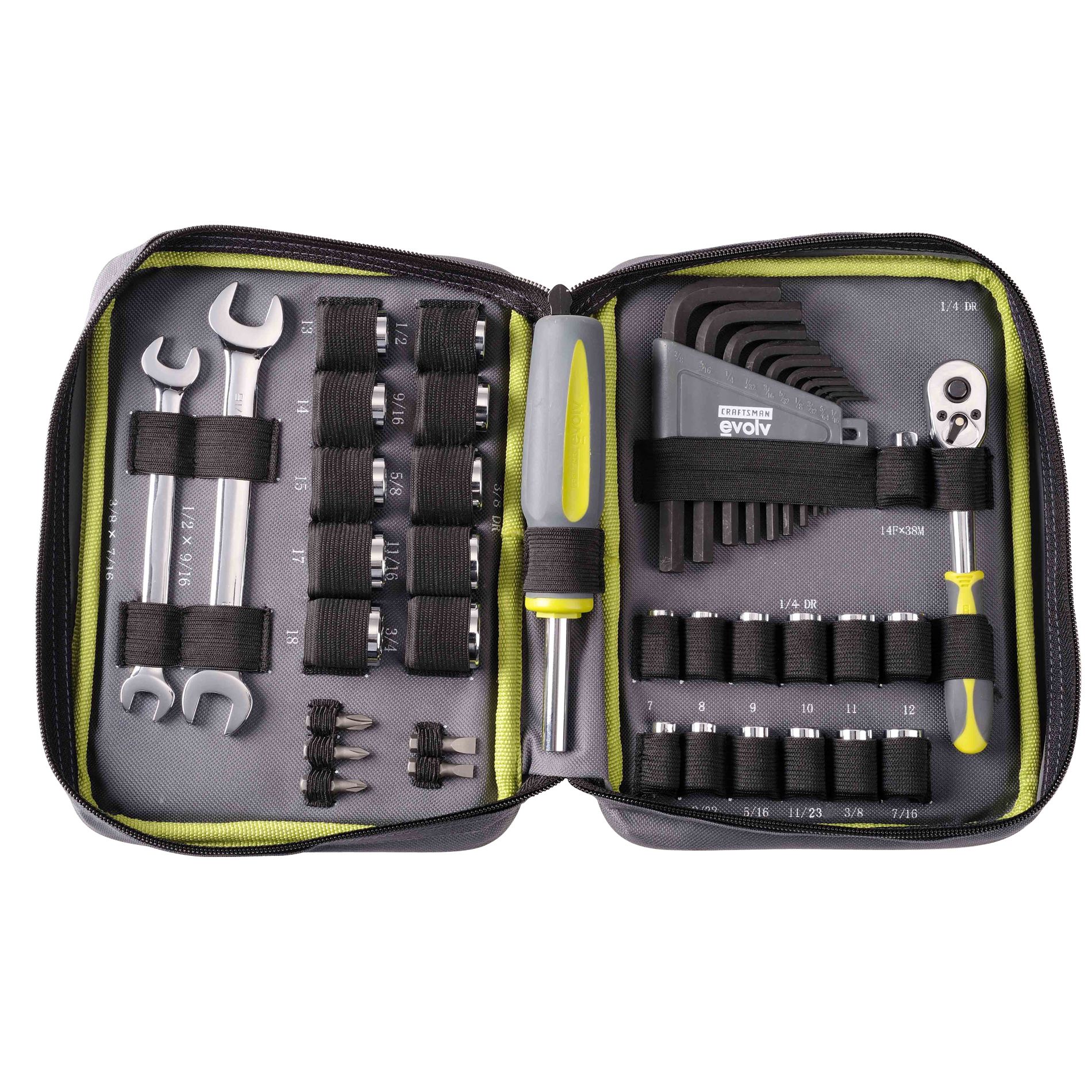 Craftsman Evolv 42 pc. Zipper Case Tool Set at Craftsman.com