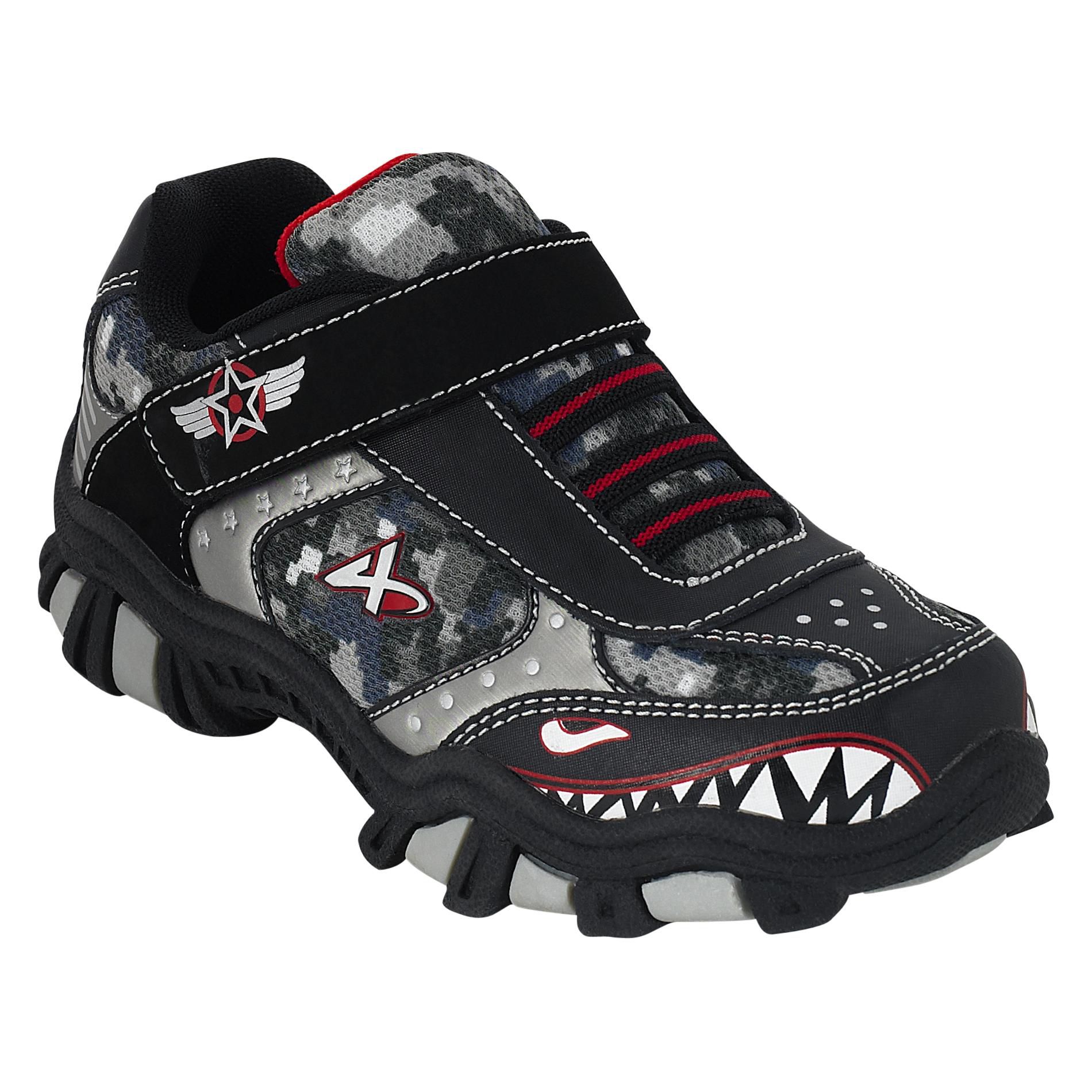 Athletech Boy's Palmer3 Athletic Shoe - Black at Kmart.com