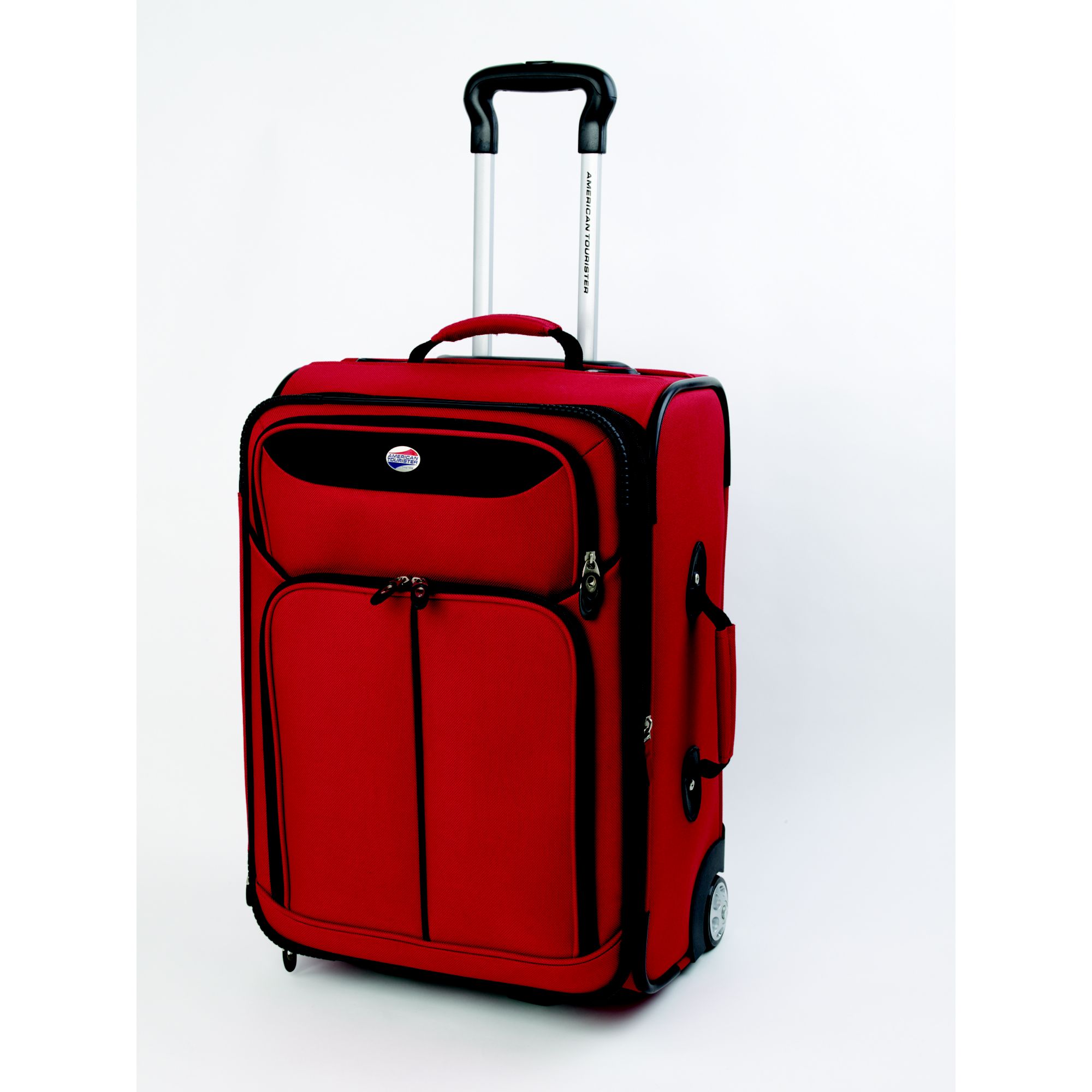 Leisure Luggage Flight 360 Collection 21in Purple Upright Suitcase