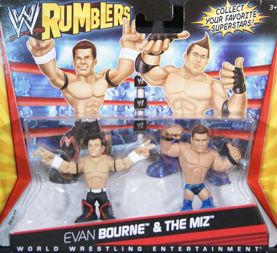 WWE Evan Bourne & The Miz - WWE Rumblers Toy Wrestling Action Figures at Kmart.com