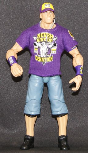 John Cena - Elite 11 Toy Wrestling Action Figure                                                                                 at mygofer.com
