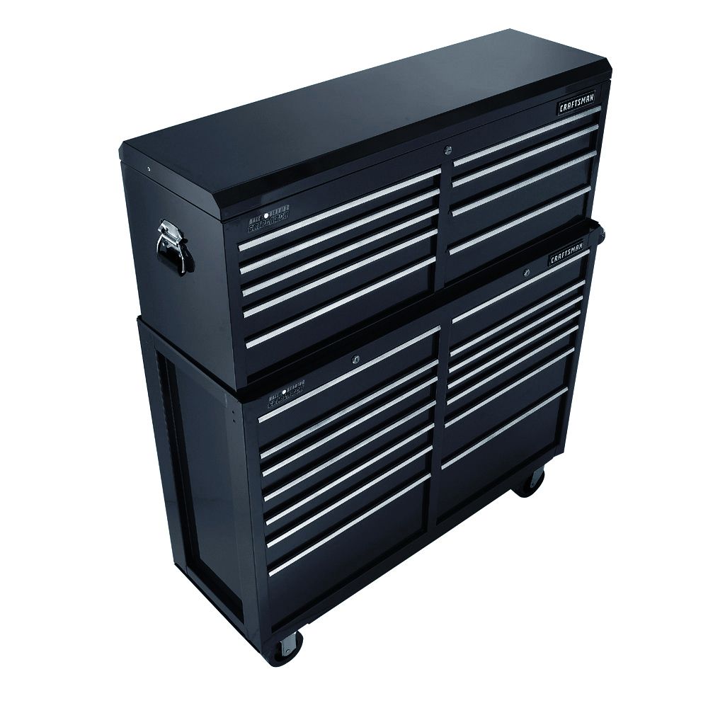 Craftsman 23 Drawer, 52 in. Combo - Black - Each Item Sold Separately at Craftsman.com