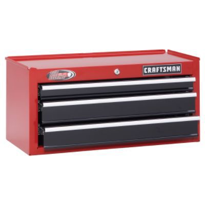 Craftsman-13 Drawer 26 in. Ball Bearing Combo - Red/Black - Each Item Sold Separately