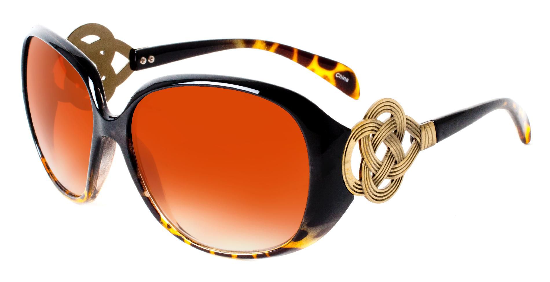 Studio S Women’s Large Round Sunglasses Metal Accents at Kmart.com