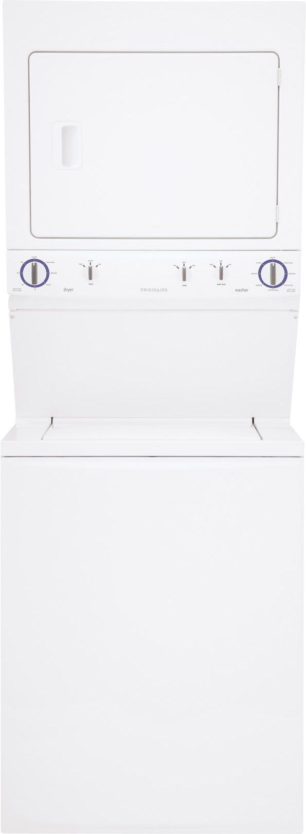 Frigidaire 27″ Gas Stacked Laundry Center White Myspace