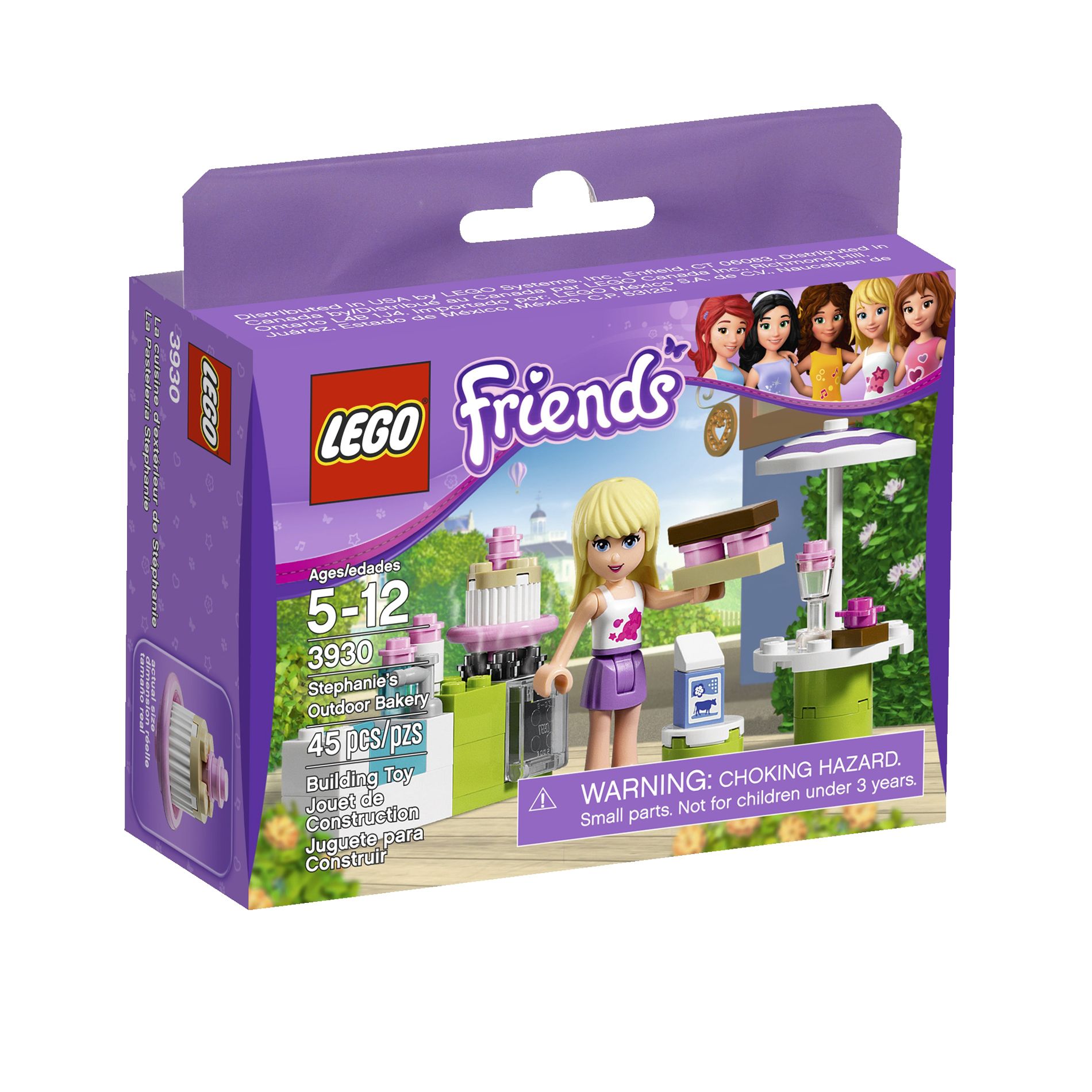 LEGO Friends Stephanie's Outdoor Bakery 3930 at Kmart.com