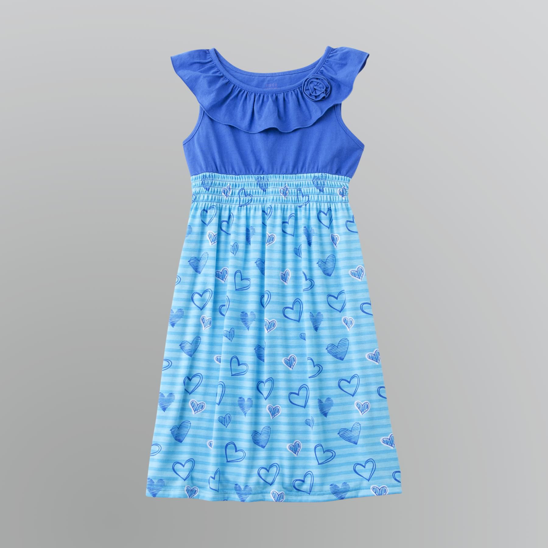 Piper Girl s Ruffled Trapeze Dress