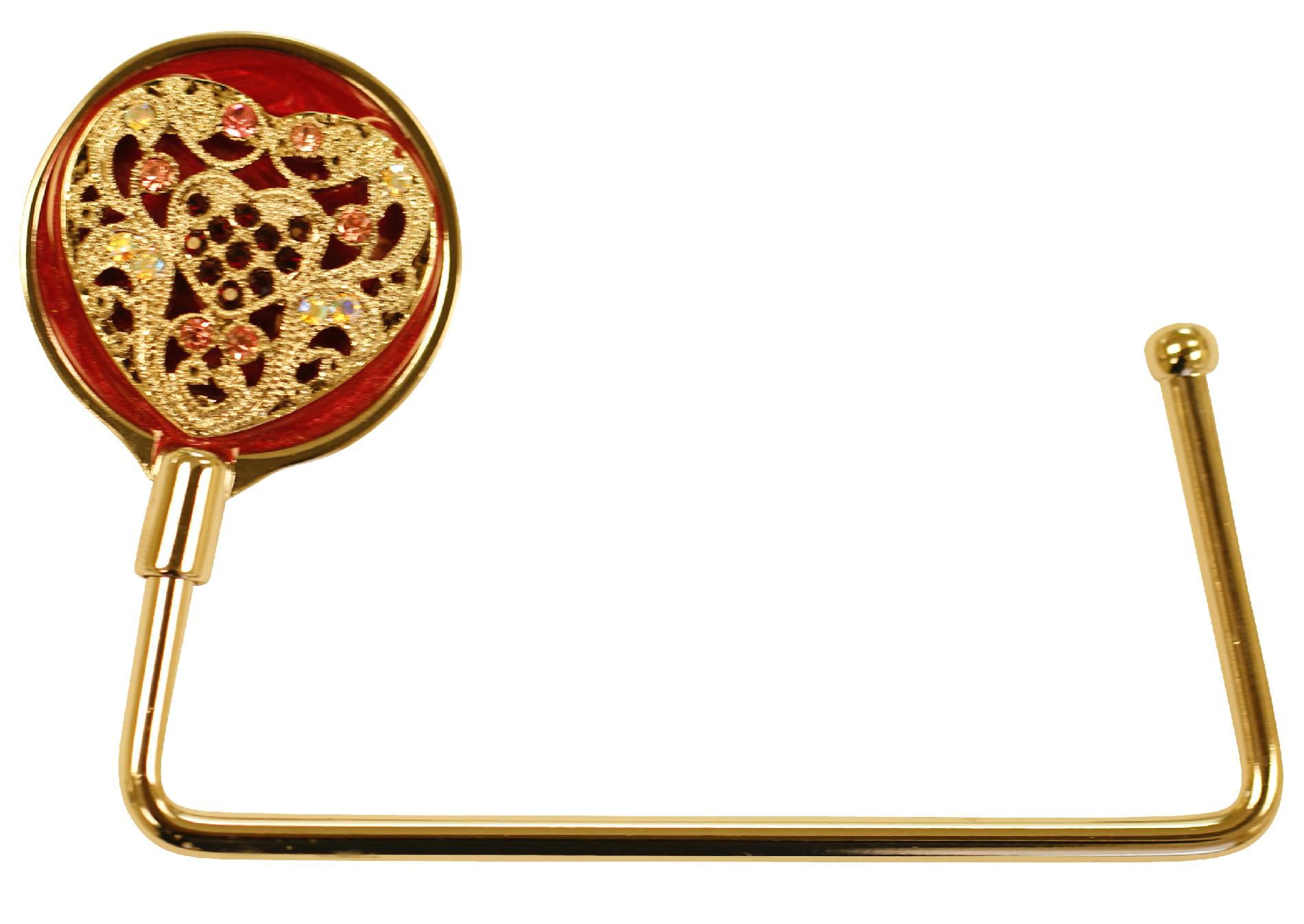 Spring Street Ornate Heart Handbag Holder Golden at Kmart.com