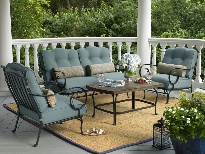 Lazboy Outdoor Ashville 4 Pc. Seating Set Avaba