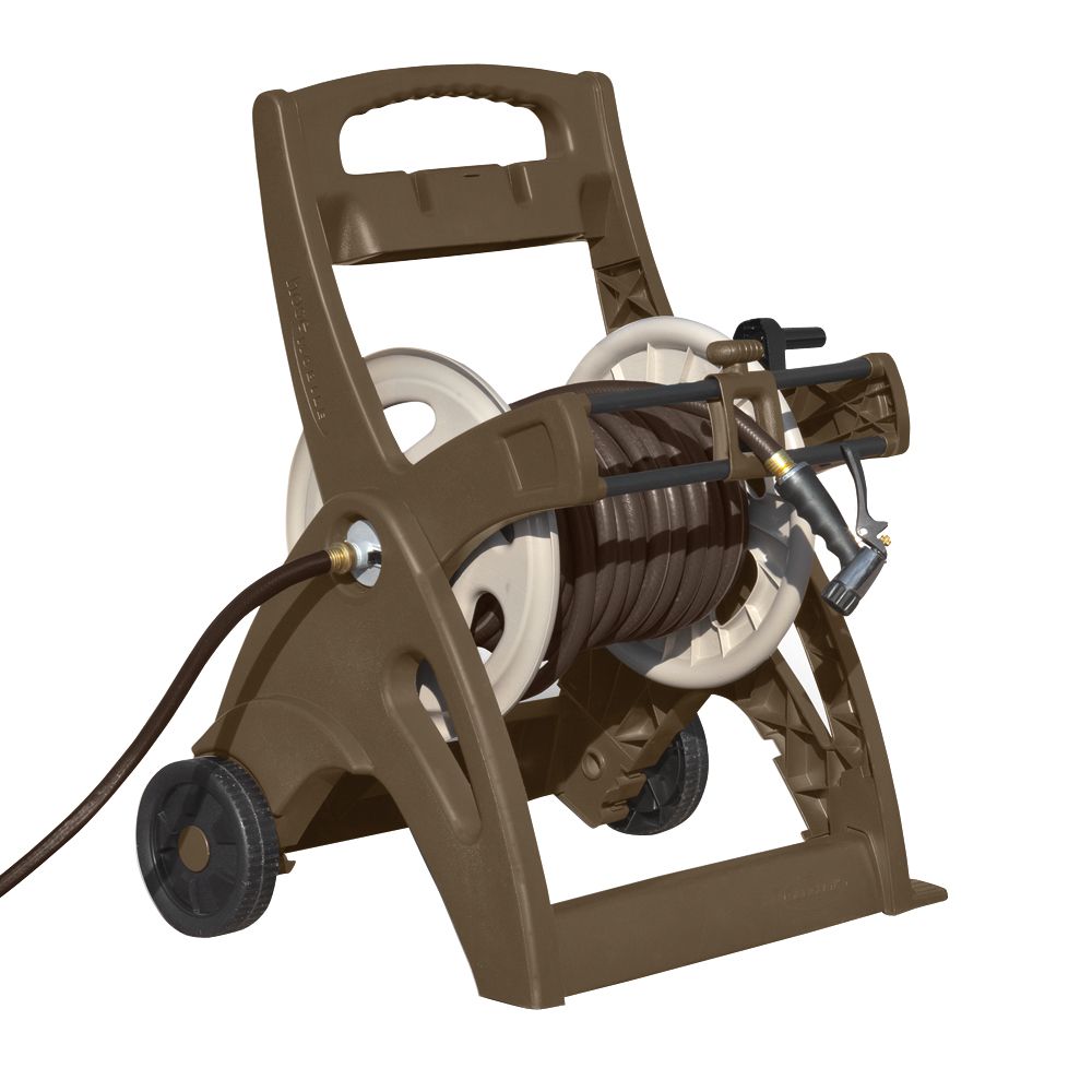 Suncast 225' Slide Trak Hosemobile™ Pro Hose Reel Cart with Aluminum In-Out Tube at Sears.com