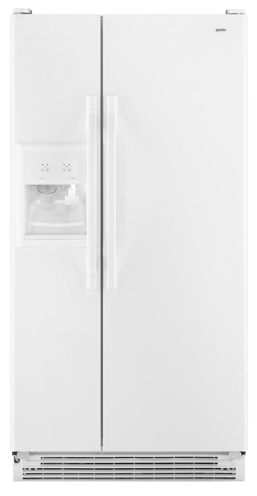 Kenmore 22.0 cu. ft. Side-by-Side Refrigerator - White