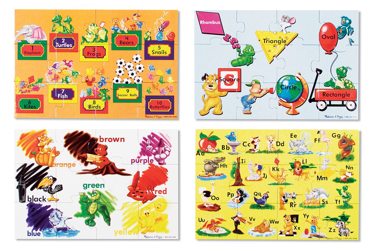 Melissa & Doug Beginning Skills Floor (48 pc)                                                                                    at mygofer.com