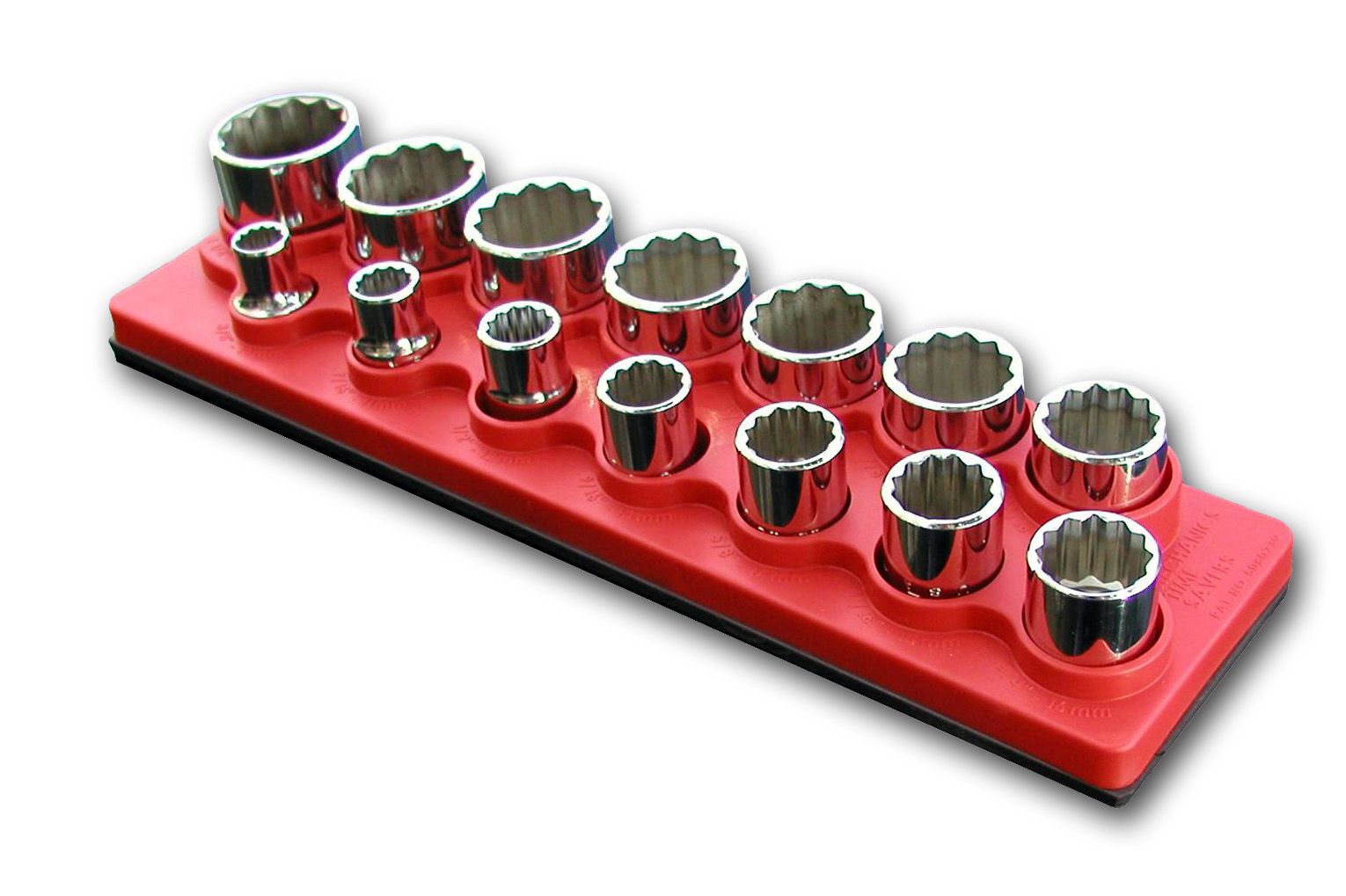 Mechanics Time Savers 1/2 DRIVE - 14 HOLE STANDARD RED