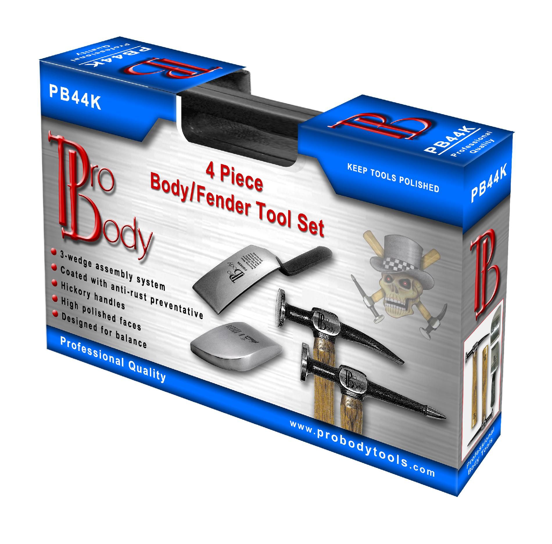 Mechanics Time Savers 4 PIECE BODY/FENDER REPAIR STARTER SET