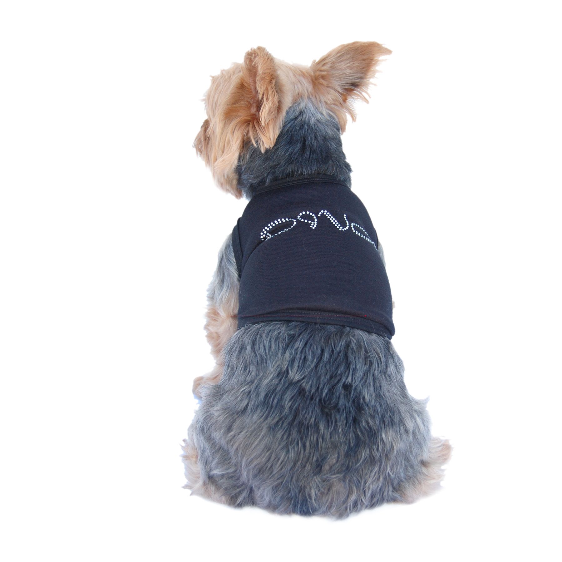 Anima Black T-Shirt - Rhinestone Diva Available in All Sizes at Kmart.com