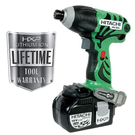 Hitachi WH18DL 18V HXP Lithium Ion