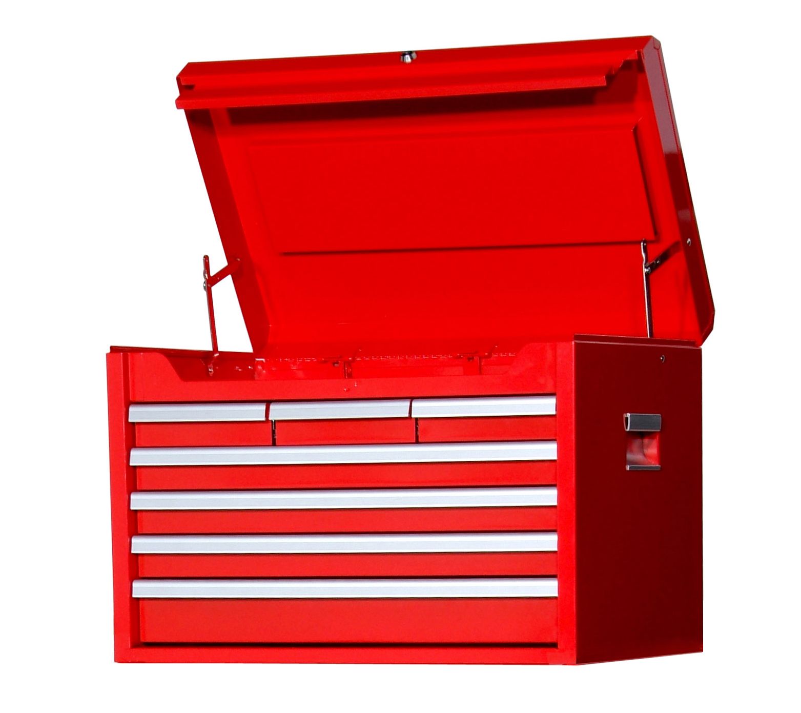 Craftsman 27 7-Drawer Ball Bearing Slides Top Chest Red