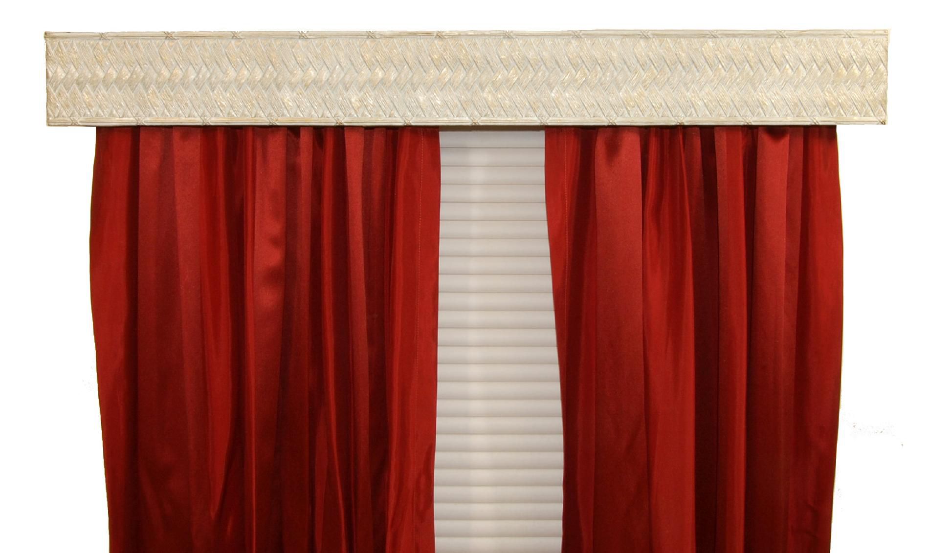 BCL Drapery Hardware, Curtain Rod Valance, Weave on Handcrafted Solid Steel Frame, Antique White Finish, 40-Inch at Sears.com