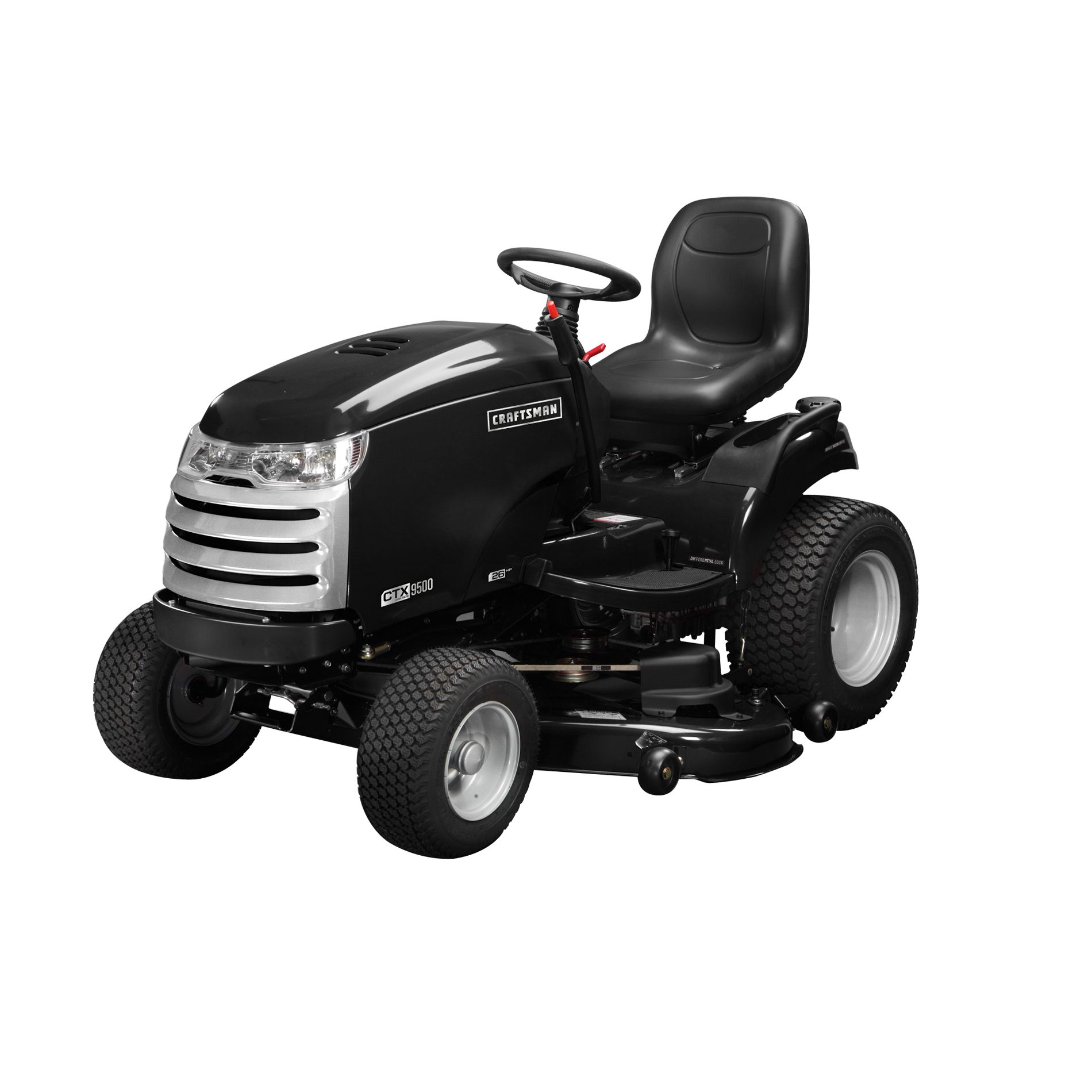 Craftsman 25006 CTX9500 52" Garden Tractor 50 States Sears Outlet