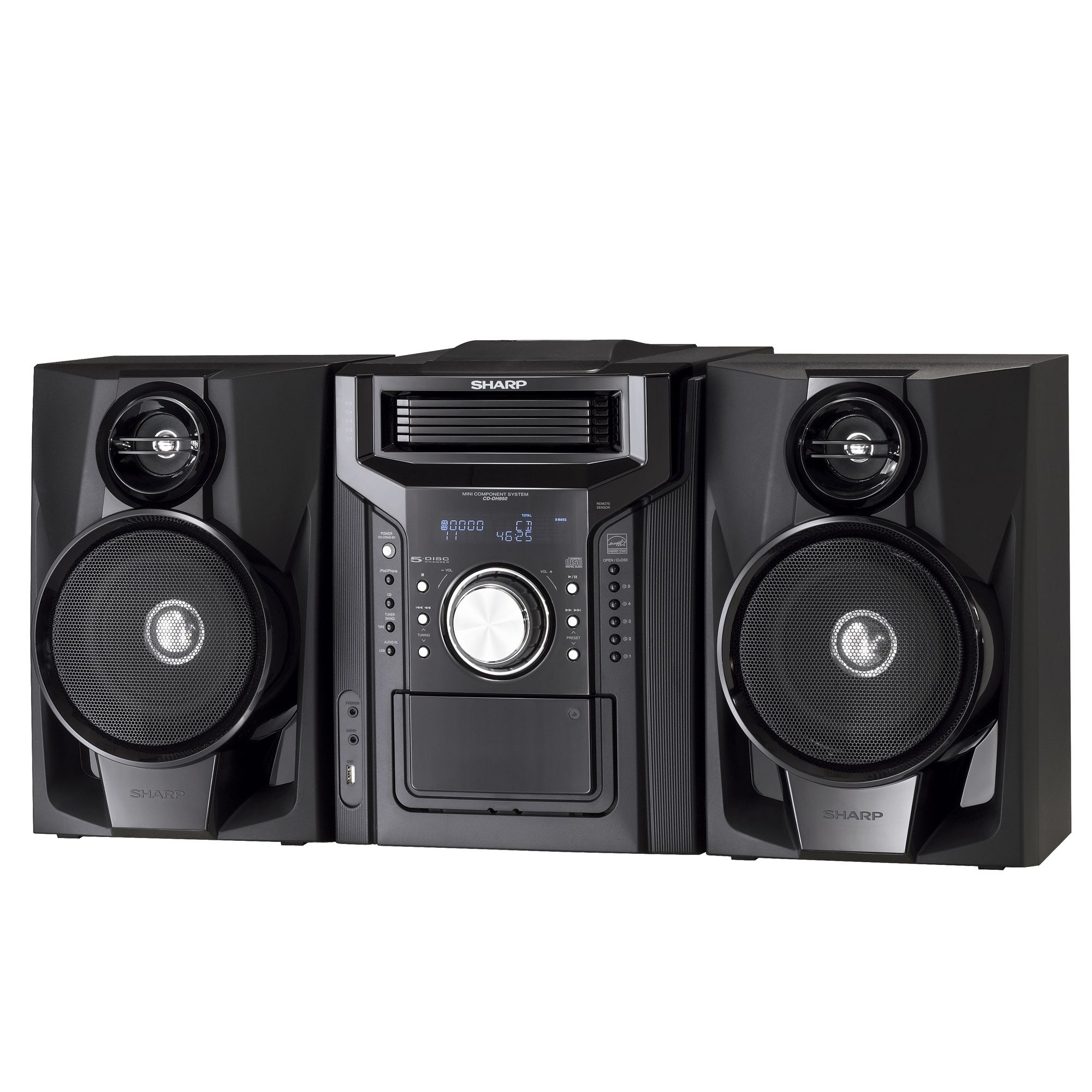 Sharp Shelf System Black