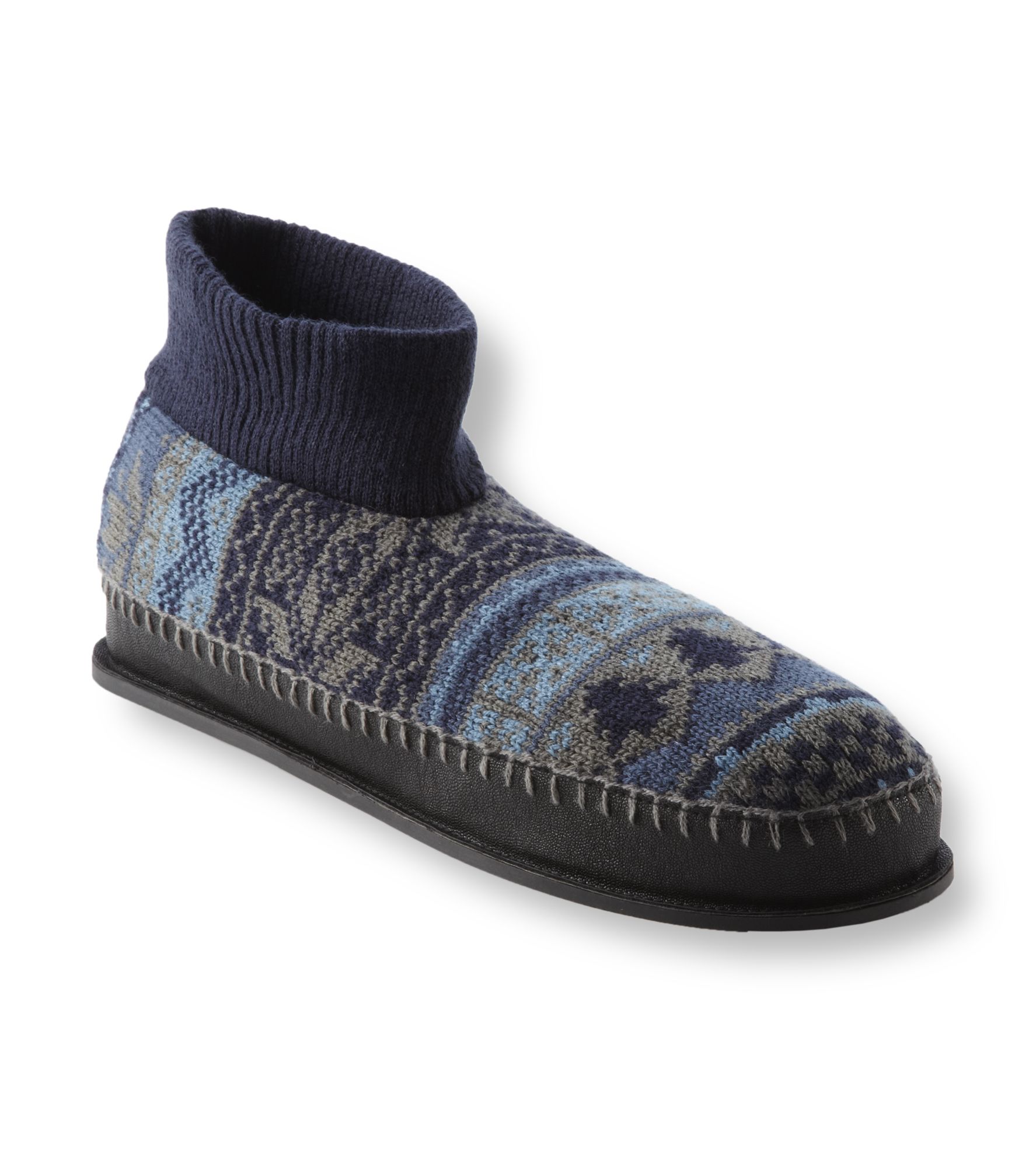 MUK LUKS® Cullen Retro Nordic Ankle Slipper - Blue at Kmart.com