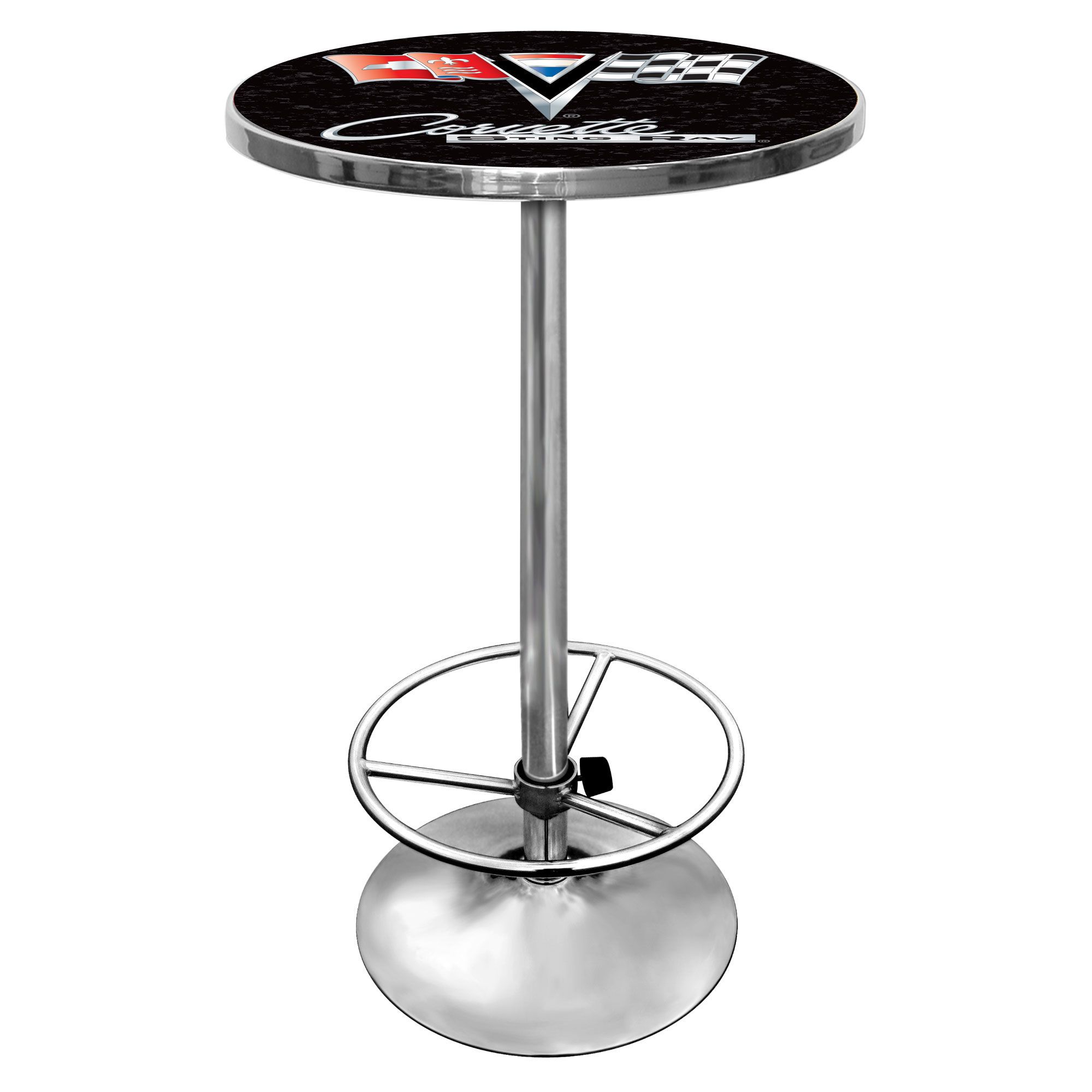 Chevy Corvette C2 Black Chrome Pub Table at Kmart.com