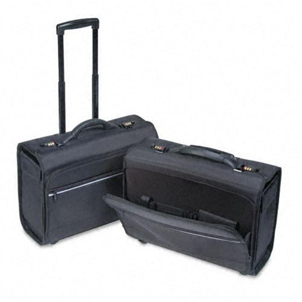 Ballistic Nylon Computer/Catalog Case on Wheels