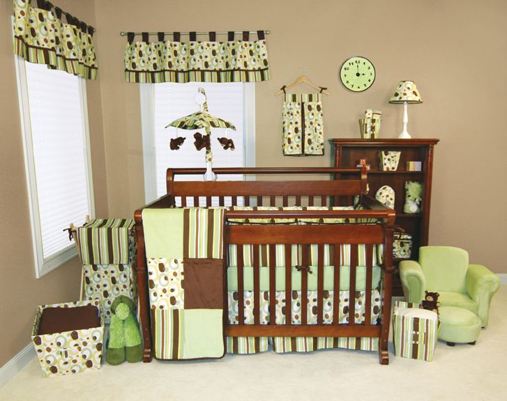Giggles - 3pc Crib Bedding Set & Crib Bumpers Bundle at Sears.com