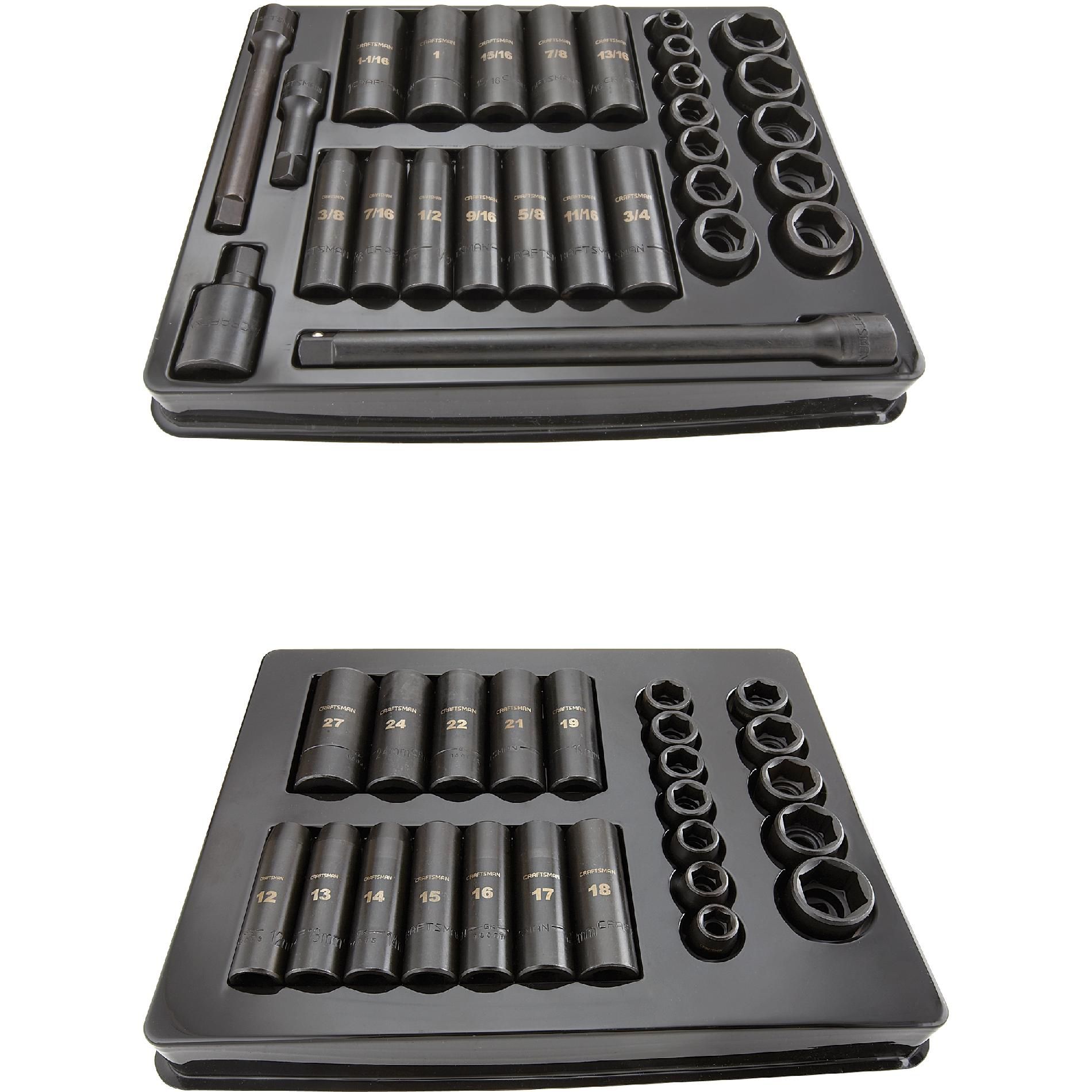 Craftsman 52 pc. 1/2-in. Drive Impact Socket Module at Craftsman.com