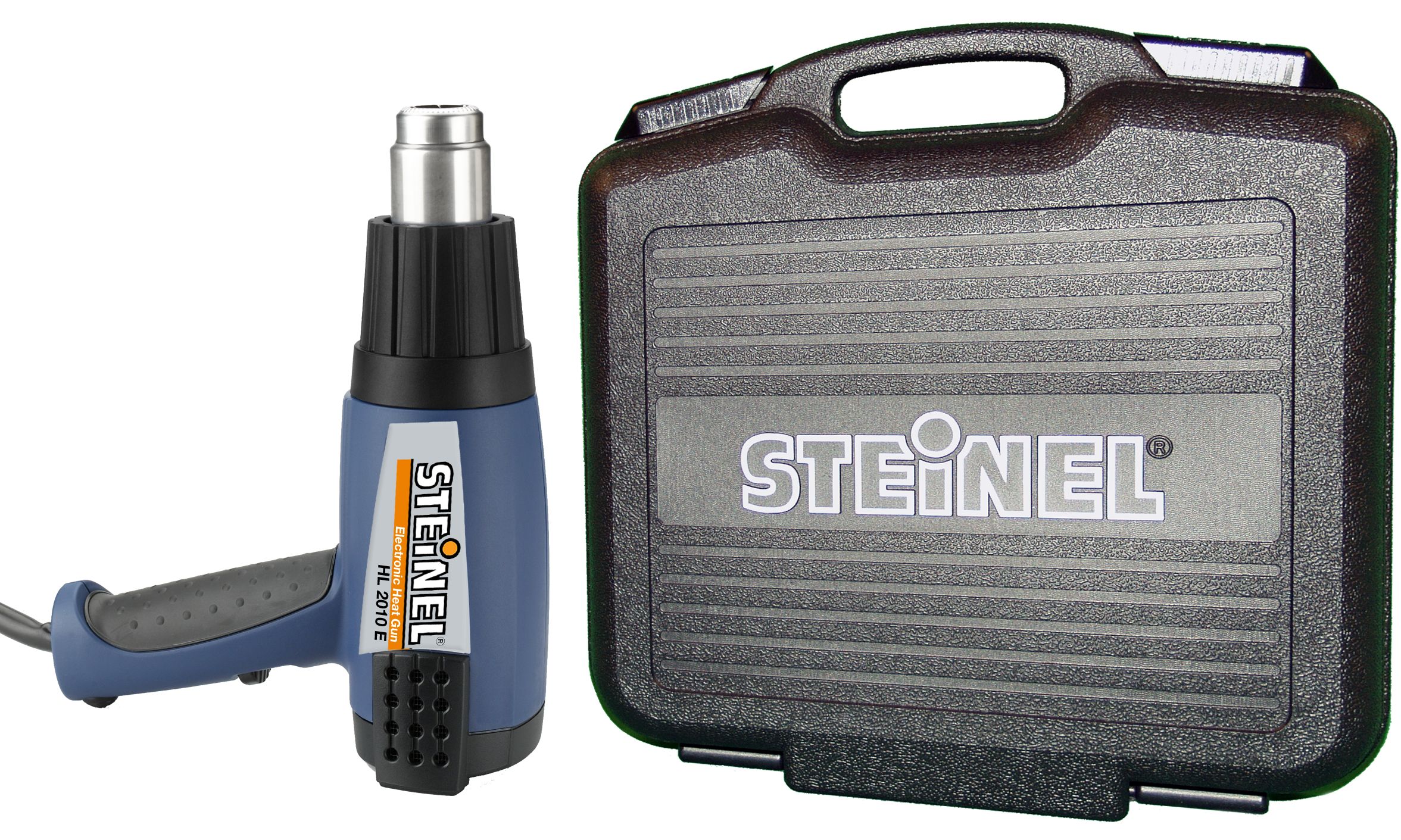 STEINELA Professional Heat Gun HL2010E IntelliTemp Heat Gun with LCD Temperature Display in Case