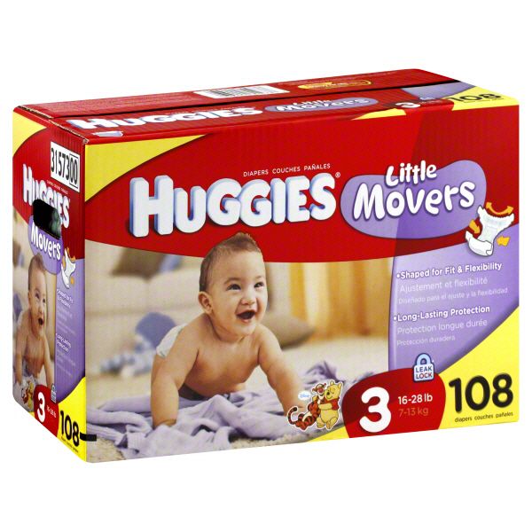Huggies Diapers, Size 3, Disney Winnie the Pooh, 108 diapers at Kmart.com