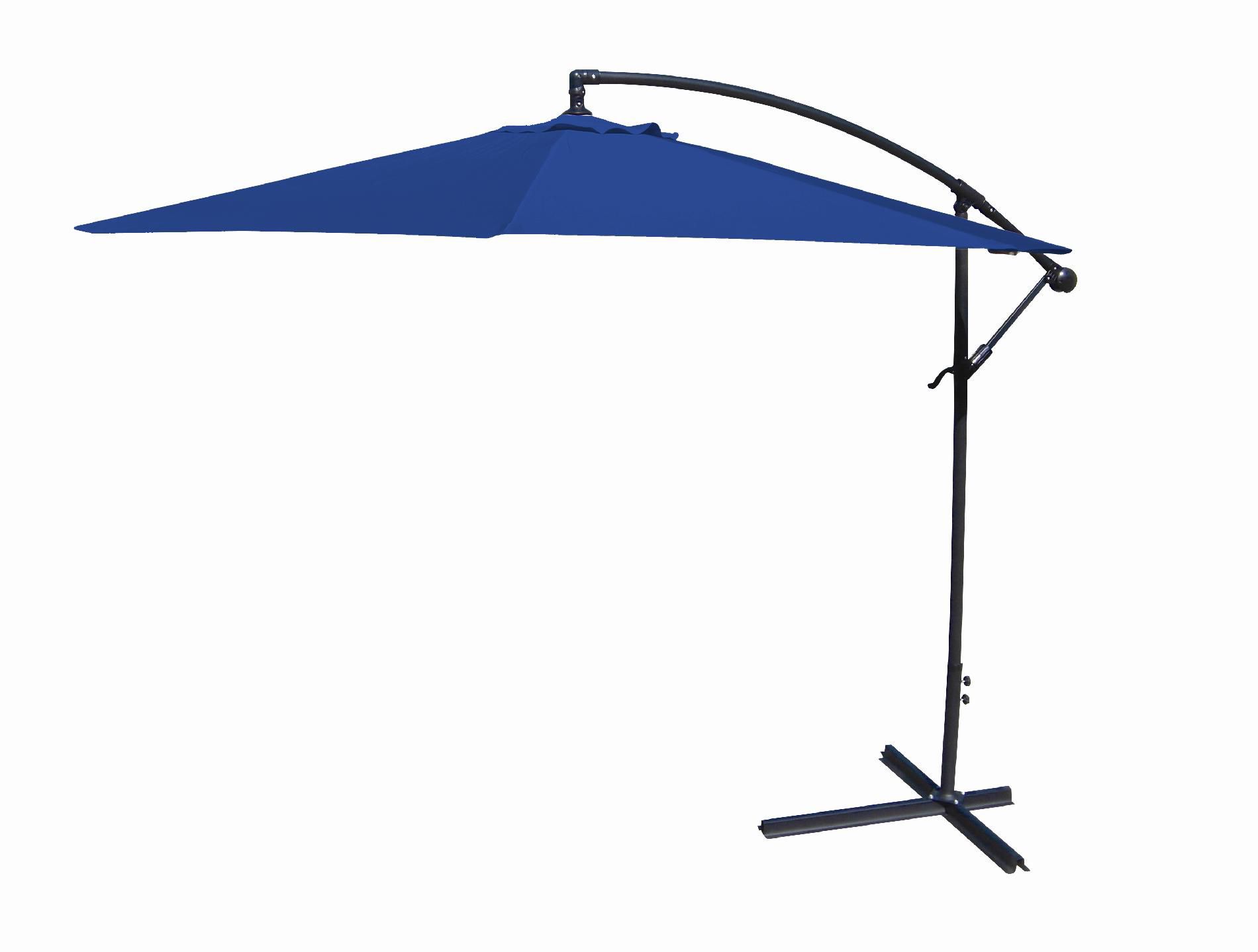 10' Offset Umbrella in Royal at Kmart.com