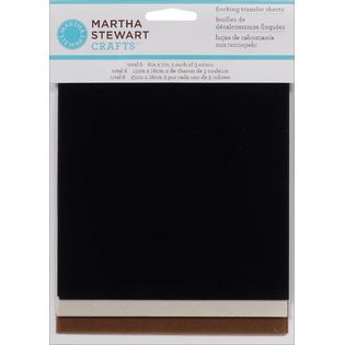 Martha Stewart Crafts Martha Stewart Flock Sheets, 6/Pkg - For the ...