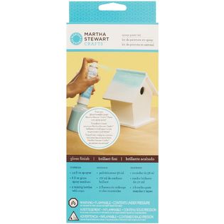 Martha Stewart Crafts Martha Stewart Spray Paint Kit, Gloss Finish ...