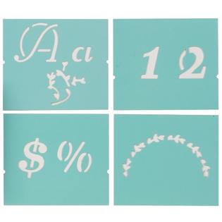 Martha Stewart Crafts Martha Stewart Large Alphabet Stencil ...