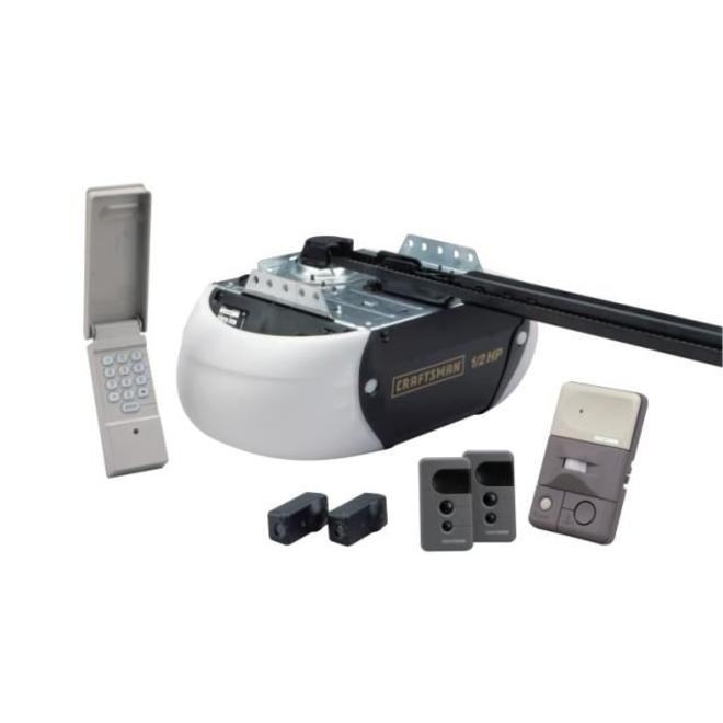 Craftsman  53915  Garage Door Opener 1/2 hp Belt Drive, Motion 