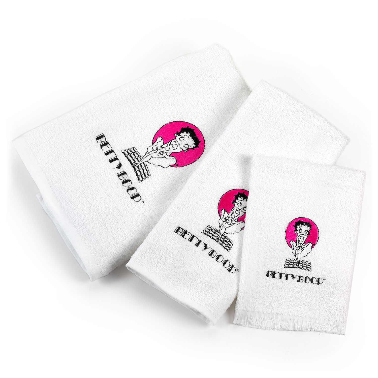 Popular Bath Products BETTY BOOP "PINK" 3 PC TOWEL SET at Kmart.com