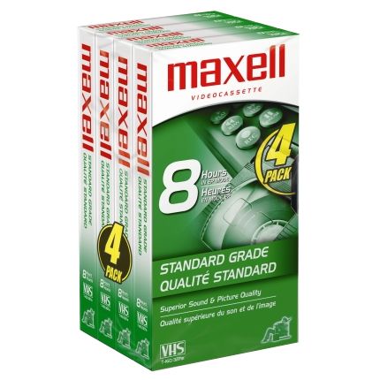 Maxell&nbsp; T160 Standard Grade VHS