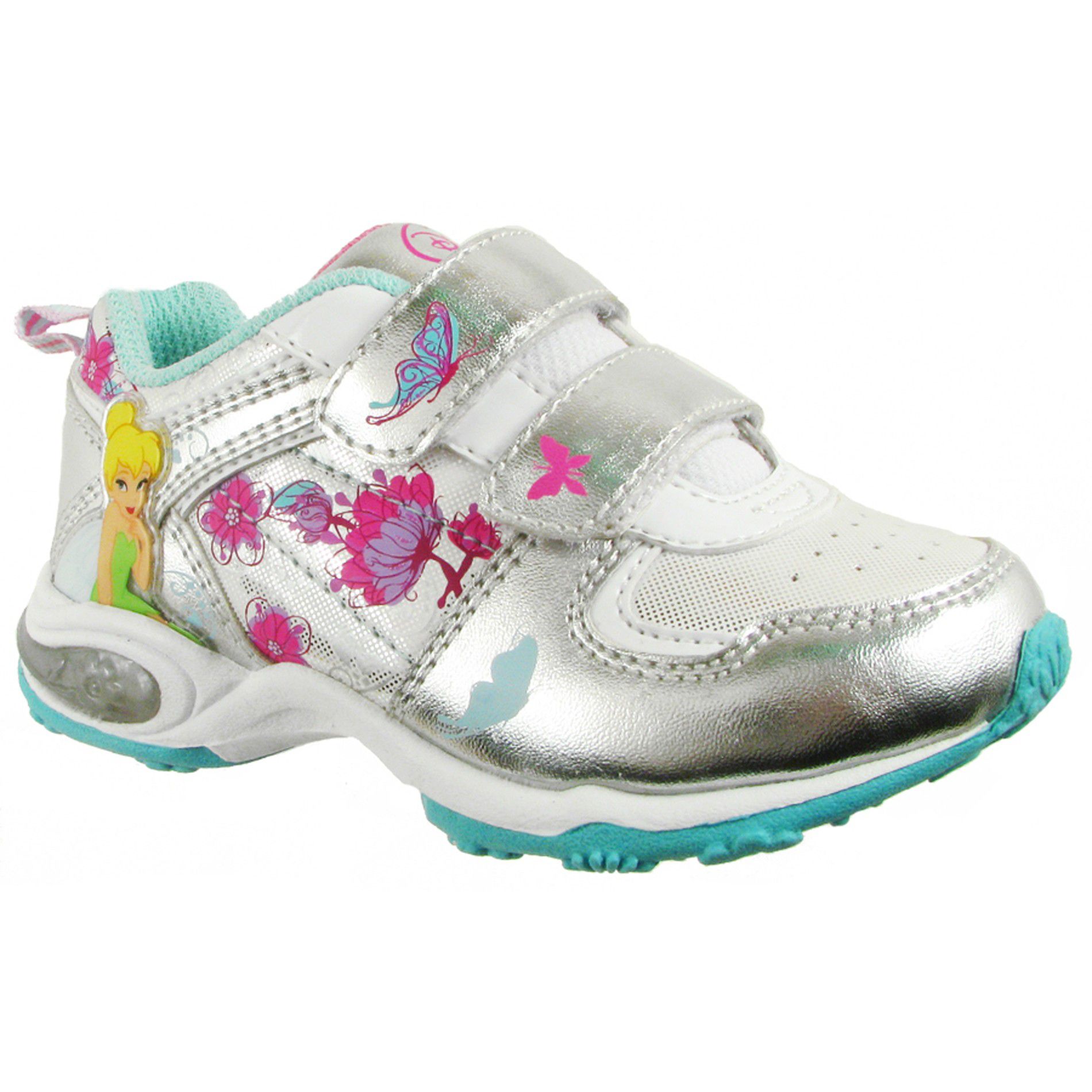 Disney Toddler Girl's TKS310 Lighted Athletic Shoe - Silver at Kmart.com