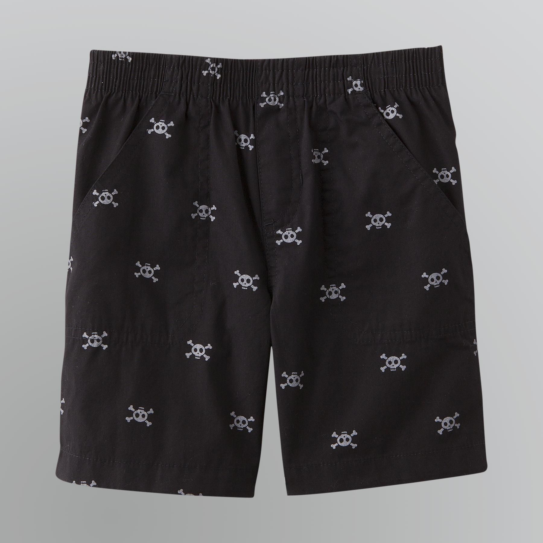 WonderKids Infant and Toddler Boy's Skull and Crossbones Shorts at Kmart.com