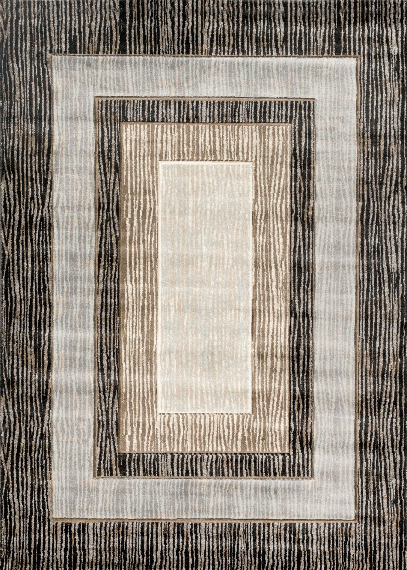 World Rug Gallery IRON BRIDGE  Brown/Blue 5'x8' Rug at Kmart.com