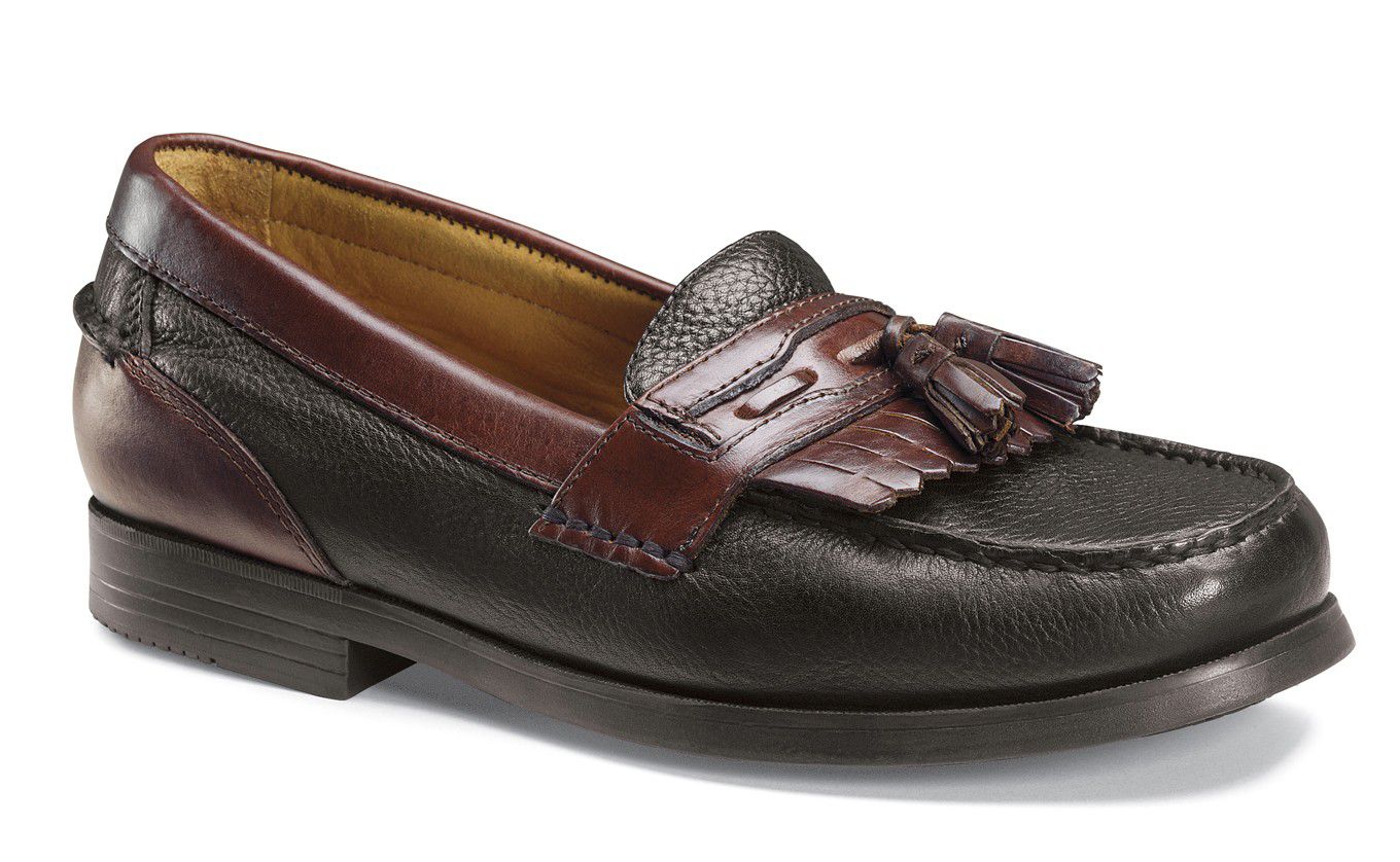 Dockers Men's Strategy Slip-On Wide Width - Black 10