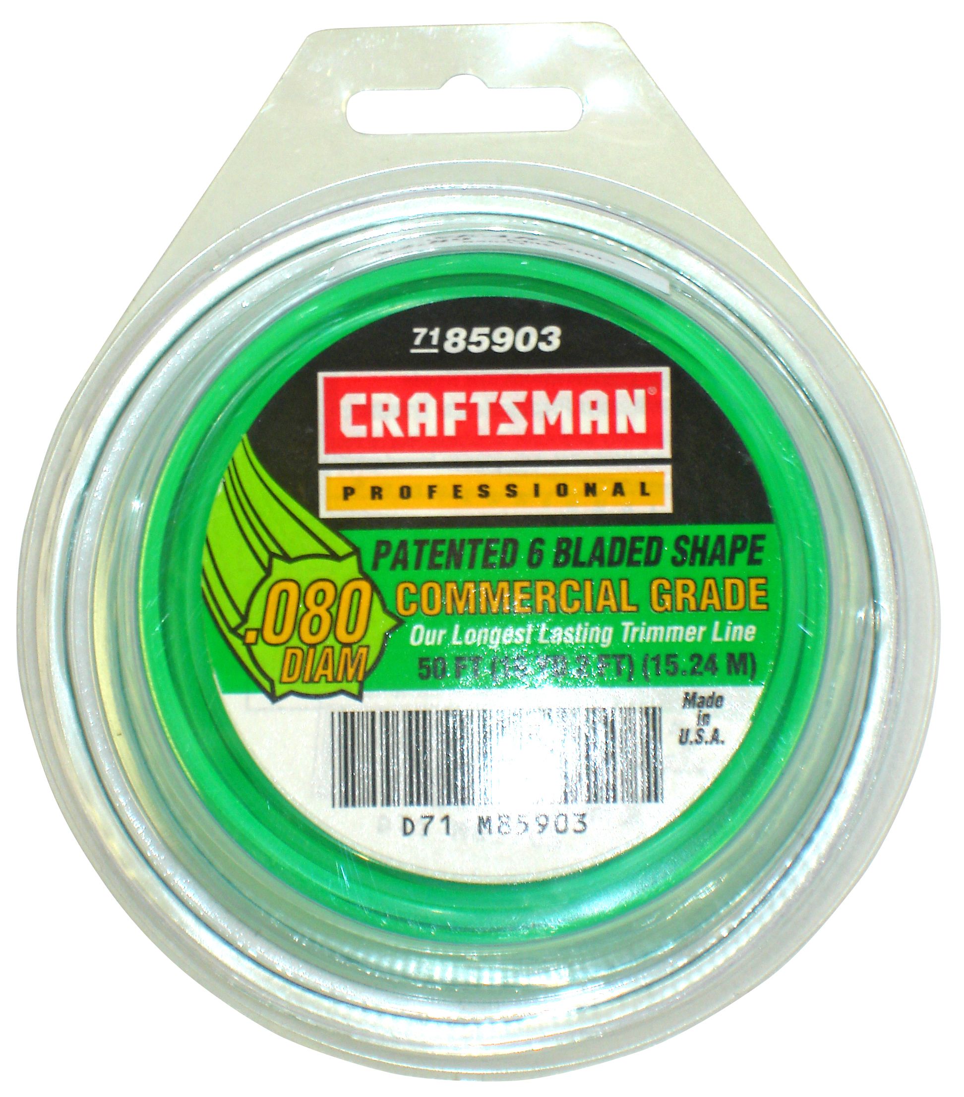 Craftsman .080" Replacement Trimmer Line - Lawn & Garden - Trimmers