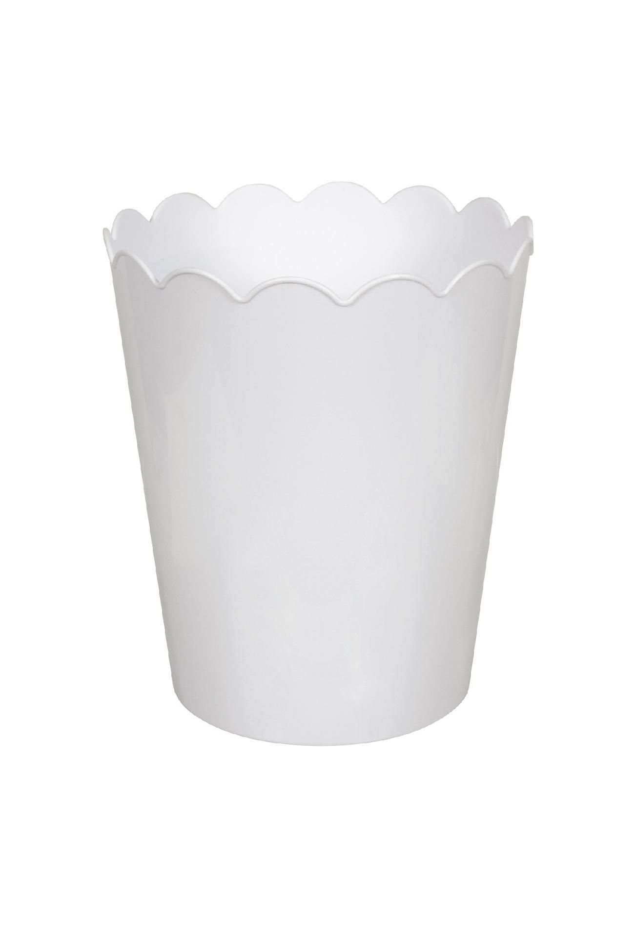 Hefty 2.3 GALLON SCALLOP  VANITY WASTECAN WHIT at Kmart.com