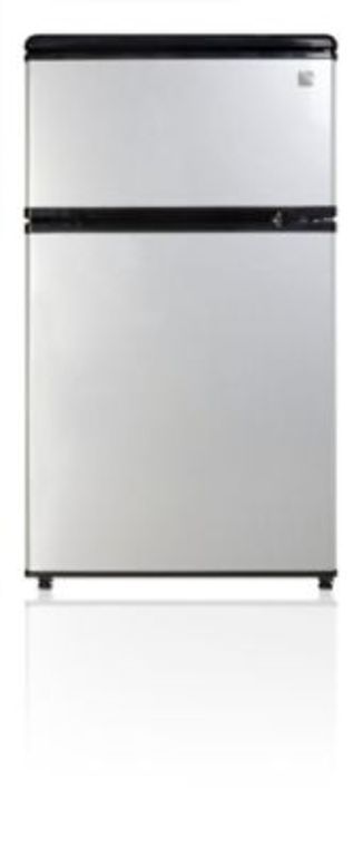 Kenmore 3.1 cu ft. 2-Door Compact Refrigerator, Stainless Steel
