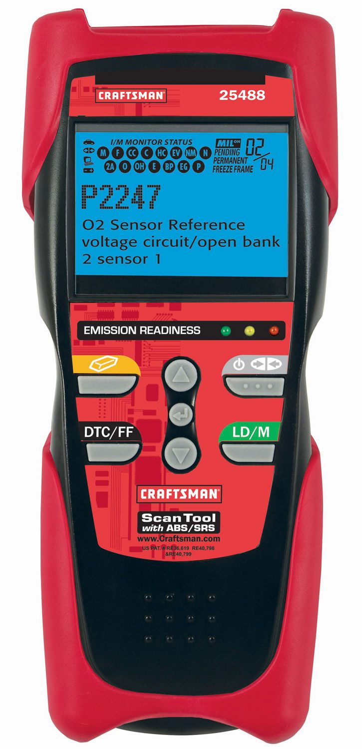 Craftsman CanOBD2® ABS+SRS Scan Tool at Craftsman.com